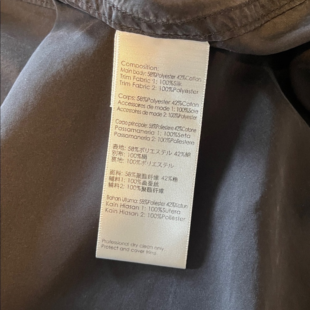 3.1 Phillip Lim Pinstripe Zip-Up Jacket - Picture 14 of 14
